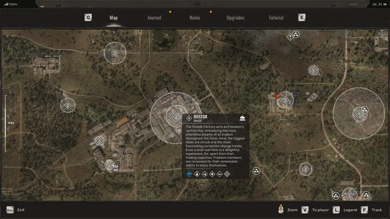 STALKER 2 hızlı seyahat haritası