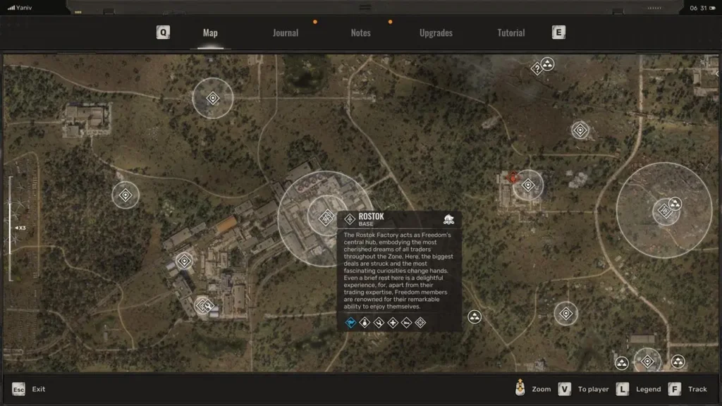 STALKER 2 hızlı seyahat haritası