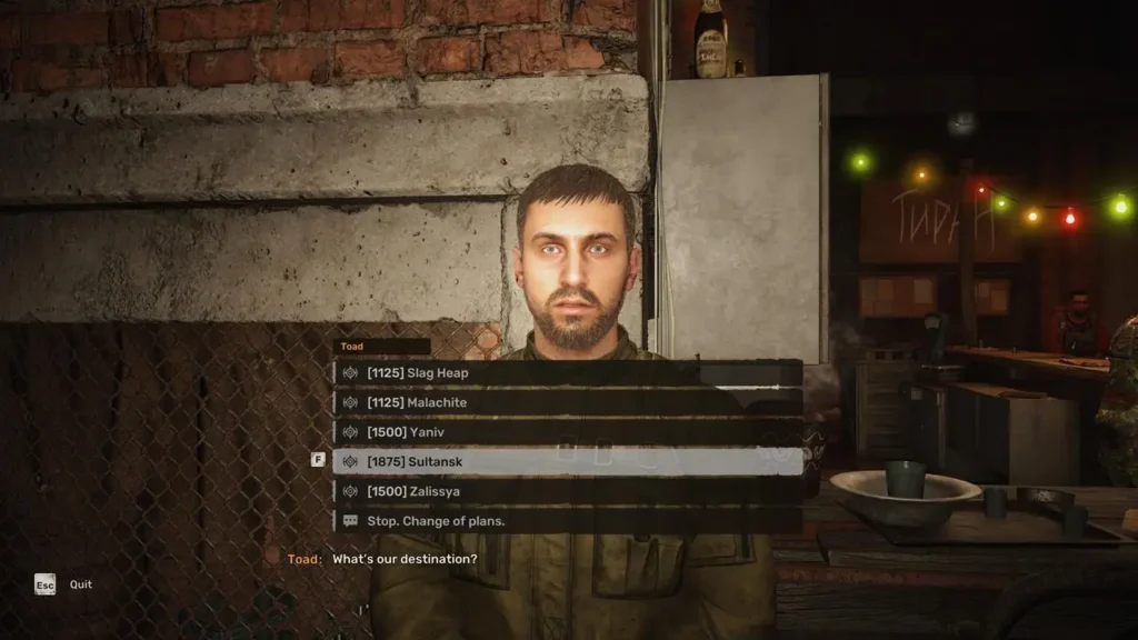 STALKER 2 Hızlı seyahat rehberi
