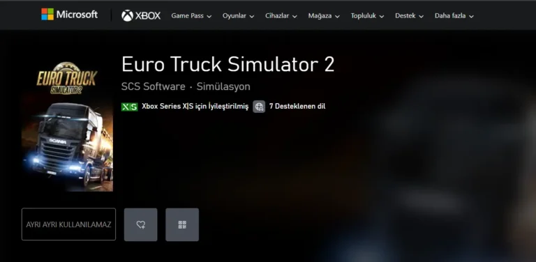ETS 2 ve ATS PS5 ve Xbox sürümleri