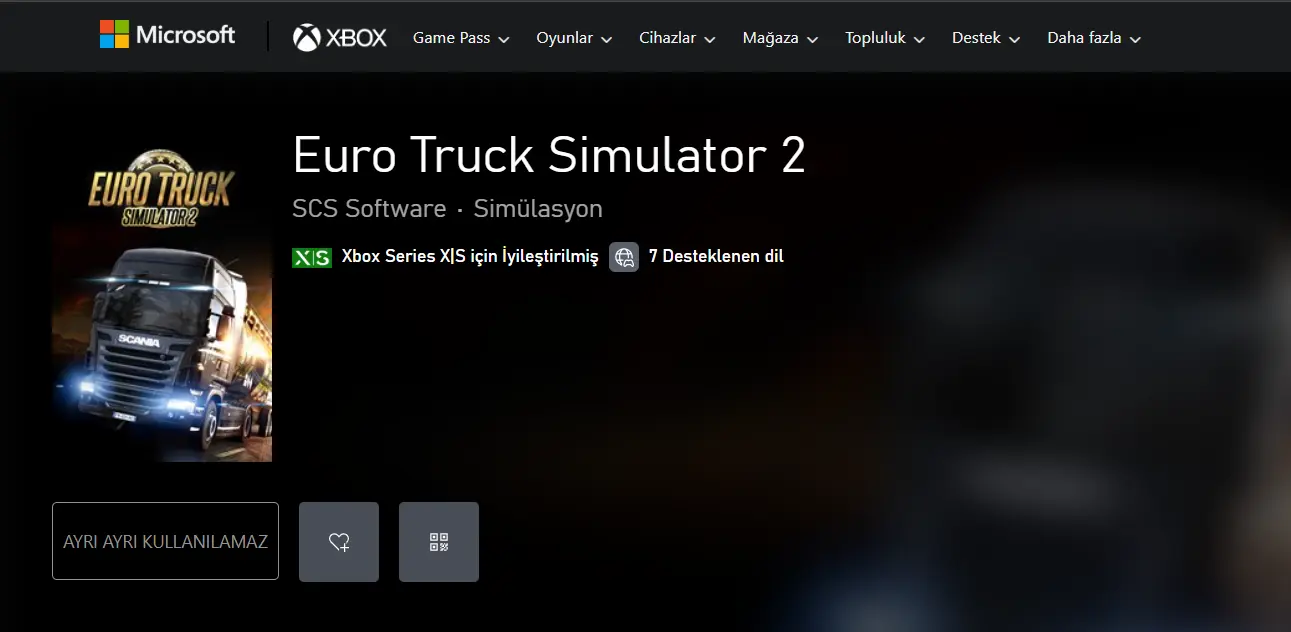 ETS 2 ve ATS PS5 ve Xbox sürümleri