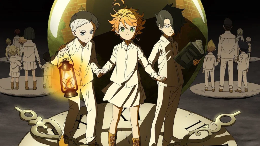 The Promised Neverland en iyi 40 anime listesinde!