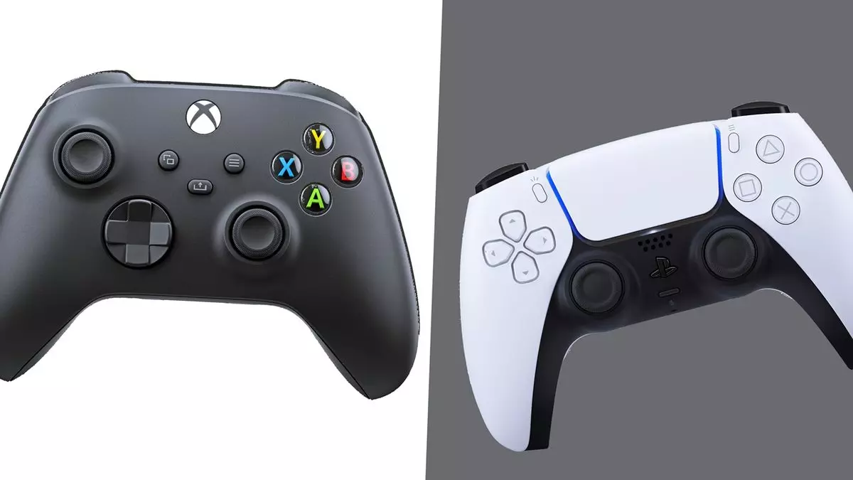 DualSense ve Xbox Gamepad