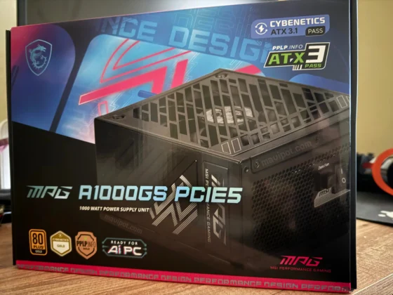 MSI MPG A1000GS incelemesi: Kutu